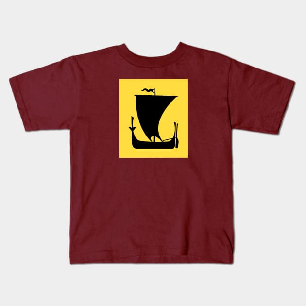 Nordland Kids T-Shirt by Wickedcartoons